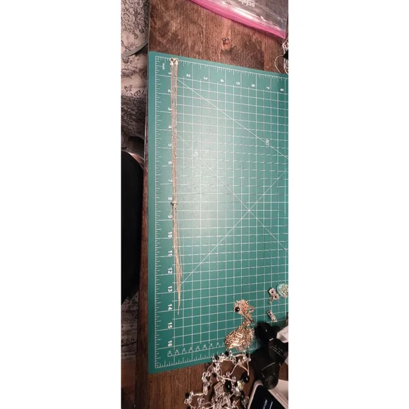 Necklace 925 sterling 3 strands lariat style pre-owned light gold - Picture 8 of 10